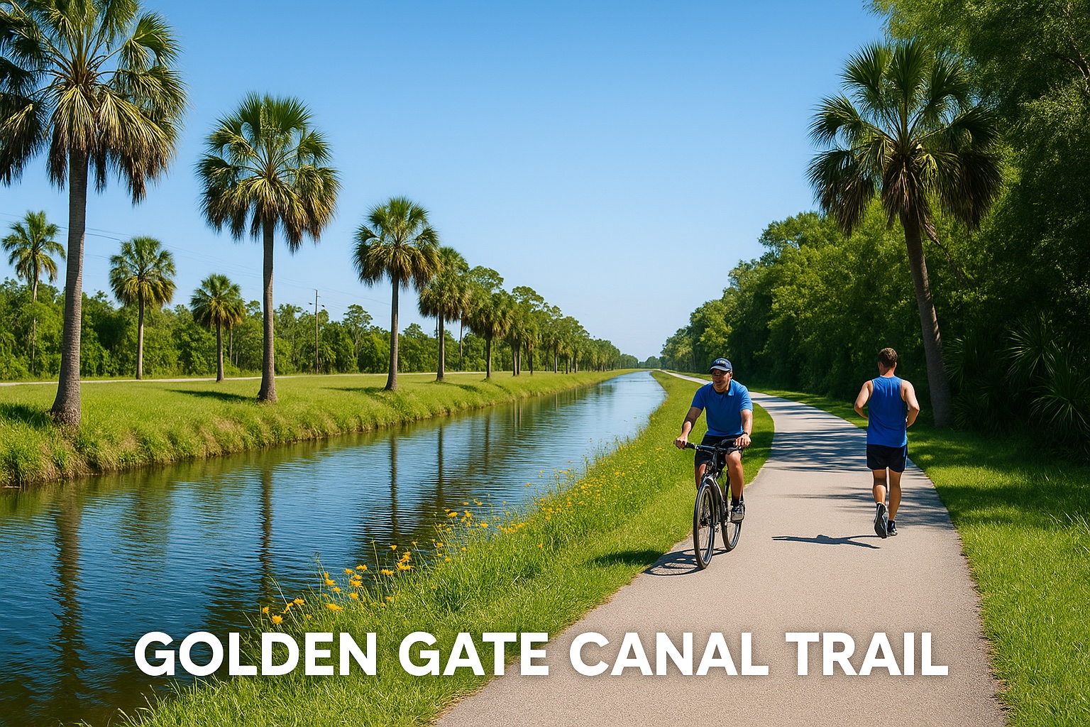 Golden Gate Estates Canal Trail, Golden Gate FL